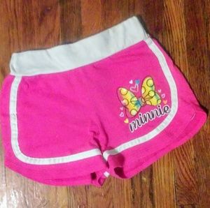 Disney Minnie Mouse Pink Shorts Juniors